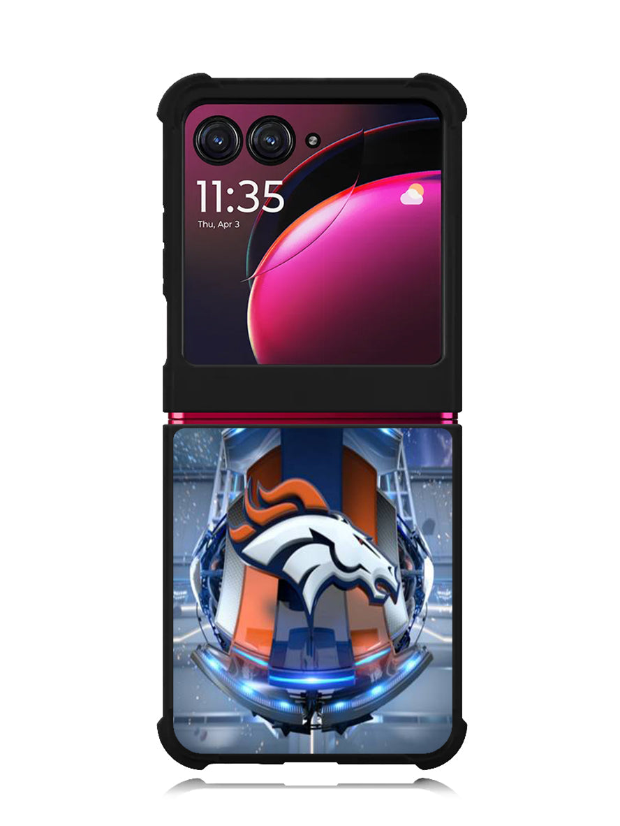 Denver broncos 4th Motorola Moto Razr Plus 2023 , Moto Razr+ 2023 Case