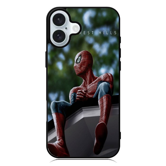 SPIDER MAN J COLE FOREST HILLS iPhone 16 Case QC2501