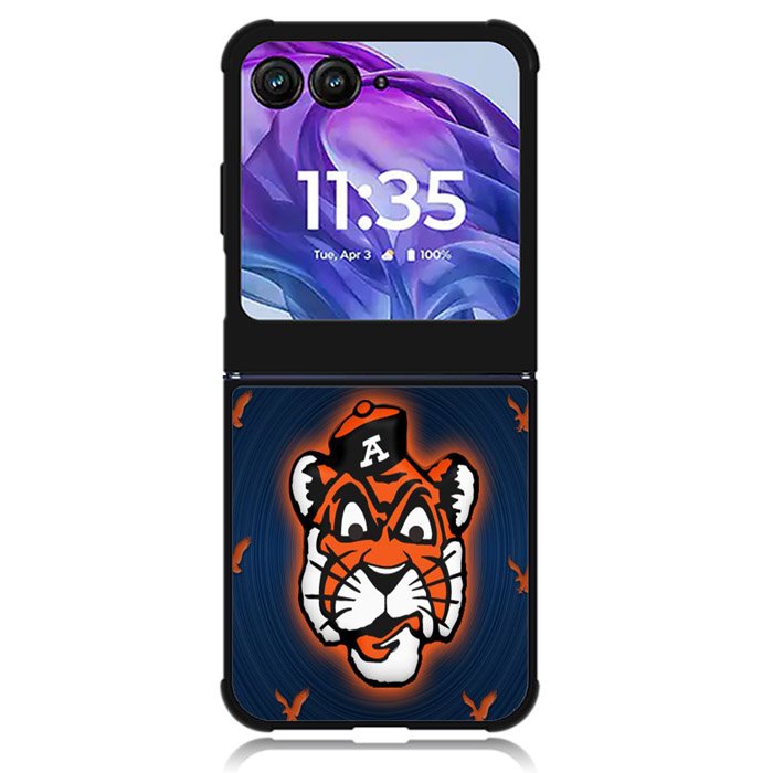 auburn tigers logo Motorola Moto Razr Plus 2024 , Moto Razr+ 2024 Case