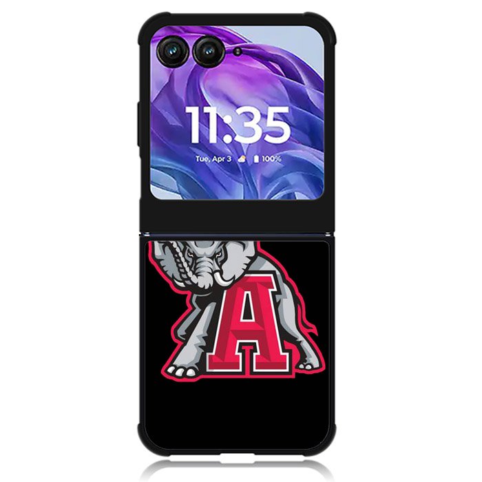alabama crimson Motorola Moto Razr Plus 2024 , Moto Razr+ 2024 Case OV3771