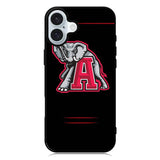 alabama crimson iPhone 16 Case QC3771