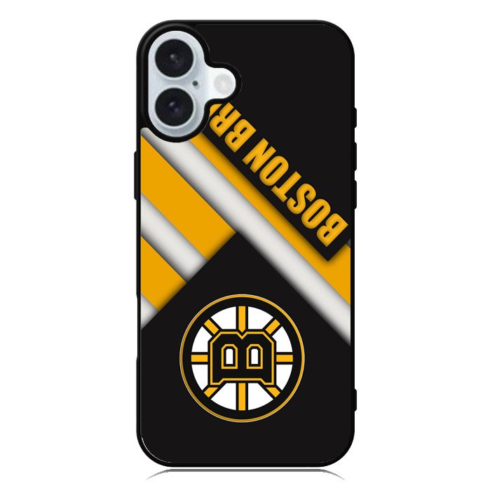 Boston Bruins iPhone 16 Case QC4205