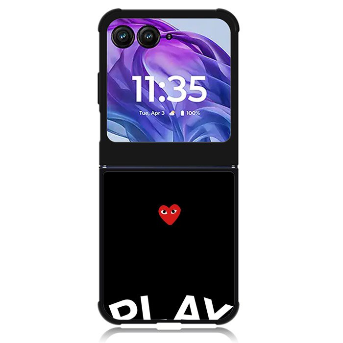 comme des garcons play XMotorola Moto Razr Plus 2024 , Moto Razr+ 2024 Case OV0729