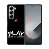 comme des garcons play XSamsung Galaxy Z Fold 7 5G Case QC0729
