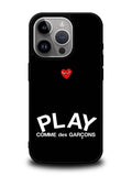 comme des garcons play XiPhone 16 Pro Case OV0729