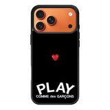 comme des garcons play XiPhone 17 Pro Case QC0729