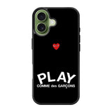 comme des garcons play XiPhone 17 Case QC0729