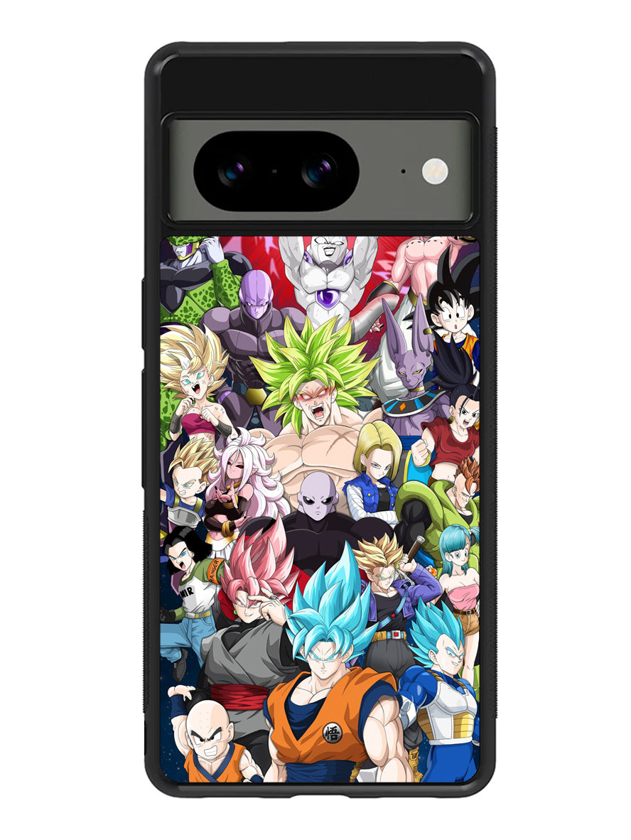Dragon Ball Collage Google Pixel 8A Case QC4764