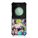 Dragon Ball Collage Samsung Galaxy Z Flip 6 5G 2024 Case OV4764