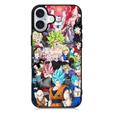Dragon Ball Collage iPhone 16 Plus Case QC4764