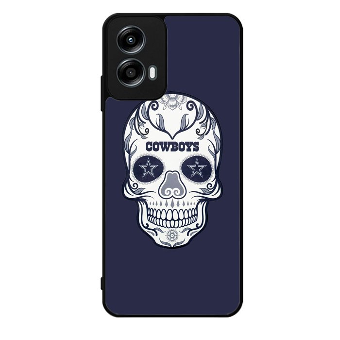 Dallas Cowboys Skull Motorola Moto G Play 2024 Case OV4594