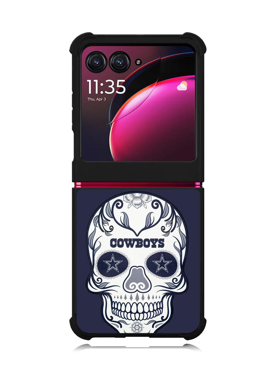 Dallas Cowboys Skull Motorola Moto Razr Plus 2023 , Moto Razr+ 2023 Case OV4594