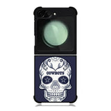 Dallas Cowboys Skull Samsung Galaxy Z Flip 6 5G 2024 Case OV4594