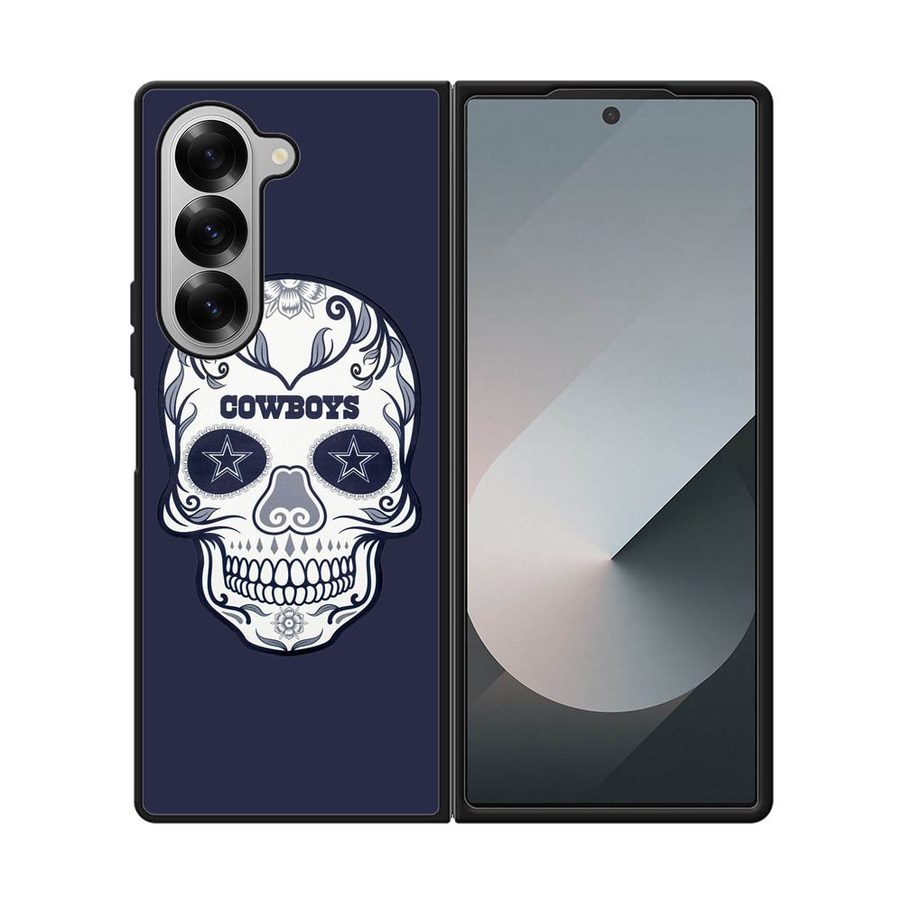 Dallas Cowboys Skull Samsung Galaxy Z Fold 7 5G Case QC4594