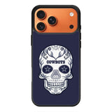 Dallas Cowboys Skull iPhone 17 Pro Case QC4594