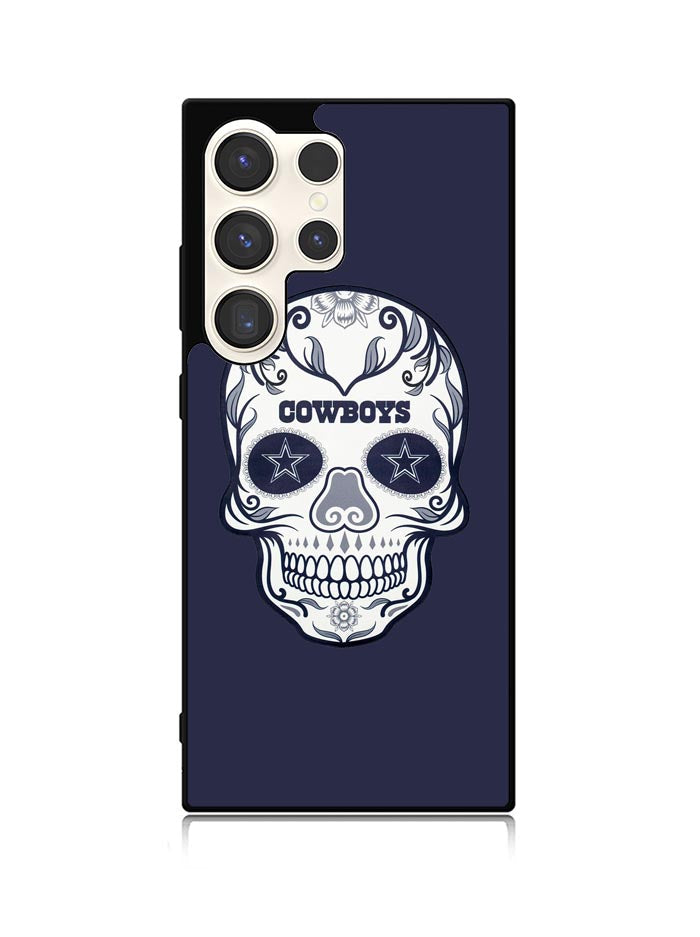 Dallas Cowboys Skull Samsung Galaxy S23 Ultra 5G Case QC4594