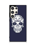 Dallas Cowboys Skull Samsung Galaxy S23 Ultra 5G Case QC4594