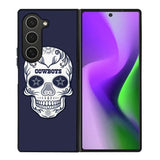 Dallas Cowboys Skull Samsung Galaxy Z Fold 6 5G 2024 Case OV4594