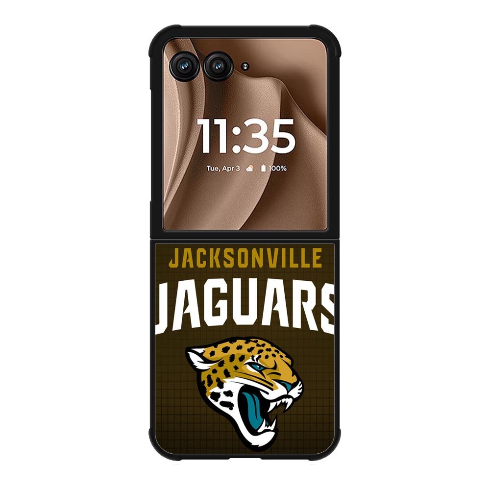 Jacksonville Jaguars Motorola Moto RAZR Plus 2025 Case OV5282