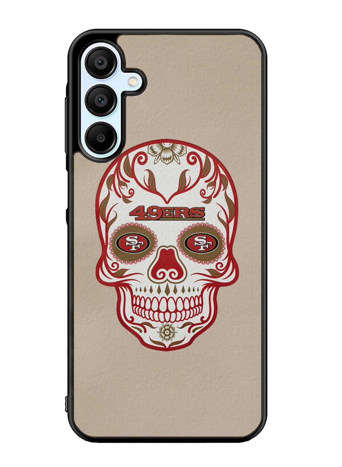 San Francisco 49ers Skull Samsung Galaxy A35 5G Case OV2629