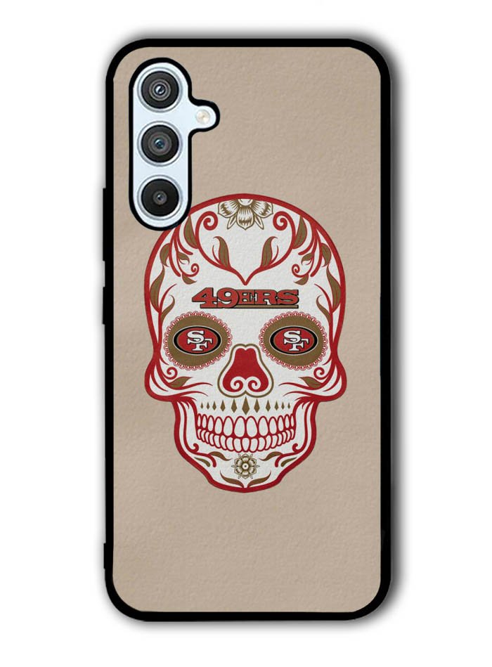 San Francisco 49ers Skull Samsung Galaxy A14 5G Case QC2629