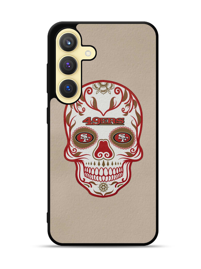 San Francisco 49ers Skull Samsung Galaxy S25 5G Case OV2629