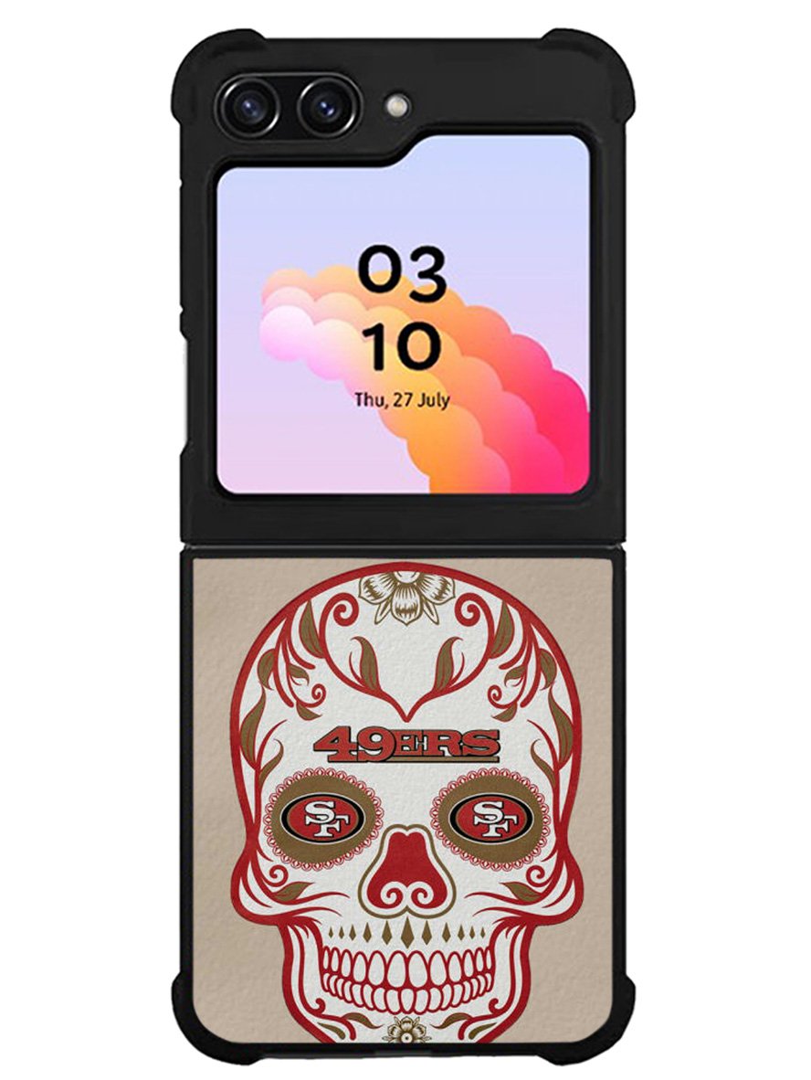San Francisco 49ers Skull Samsung Galaxy Z Flip 5 5G 2023 Case OV2629