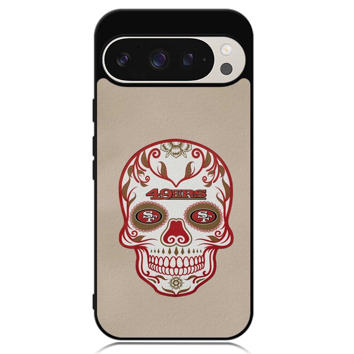 San Francisco 49ers Skull Google Pixel 9 Pro XL Case OV2629