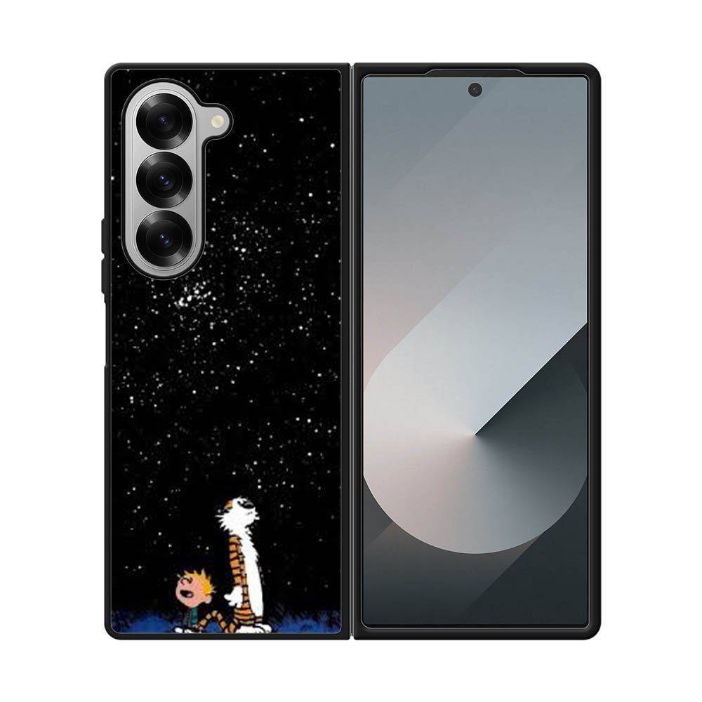 Calvin And Hobbes Samsung Galaxy Z Fold 7 5G Case OV4344