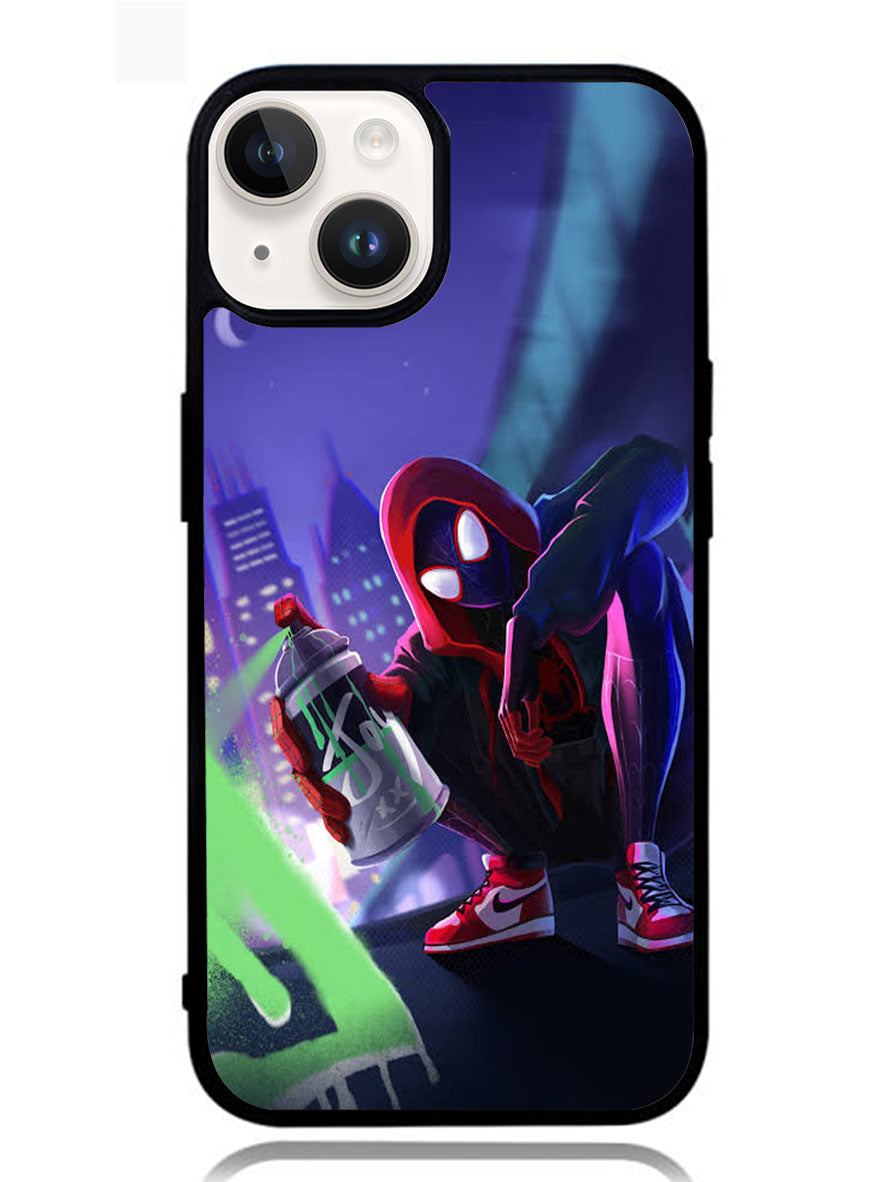 Spiderman Miles Morales iPhone 14 Plus Case