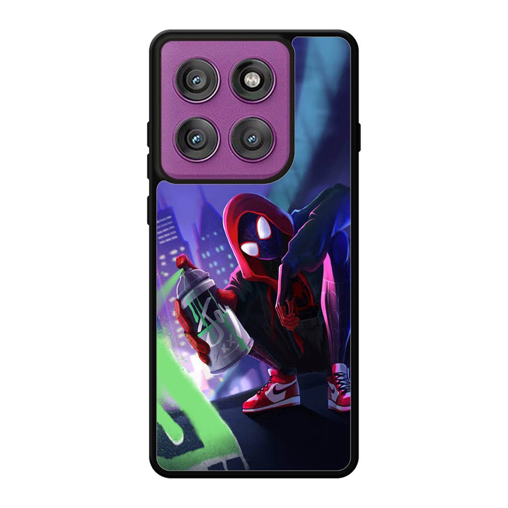 Spiderman Miles Morales Motorola Moto Edge 60 Pro Case