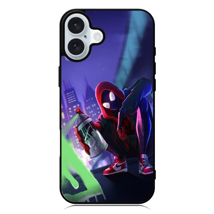 Spiderman Miles Morales iPhone 16 Case