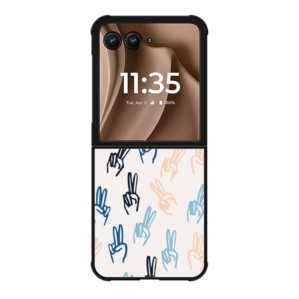 Peace Girl Motorola Moto RAZR Plus 2025 Case OV0733
