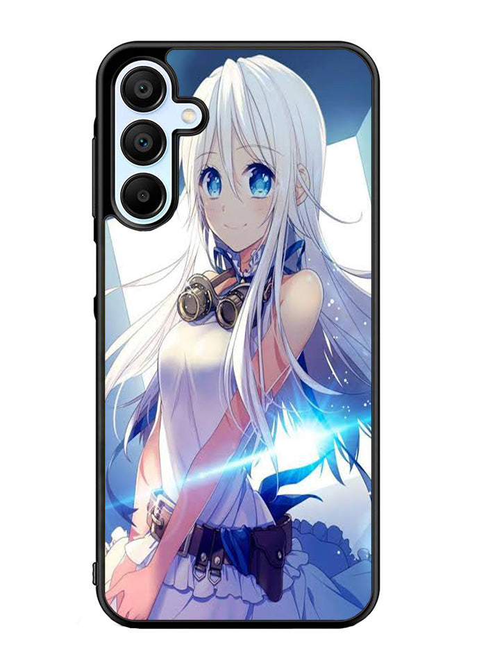 Blue Eyes Anime Girl XSamsung Galaxy A35 5G Case OV0734