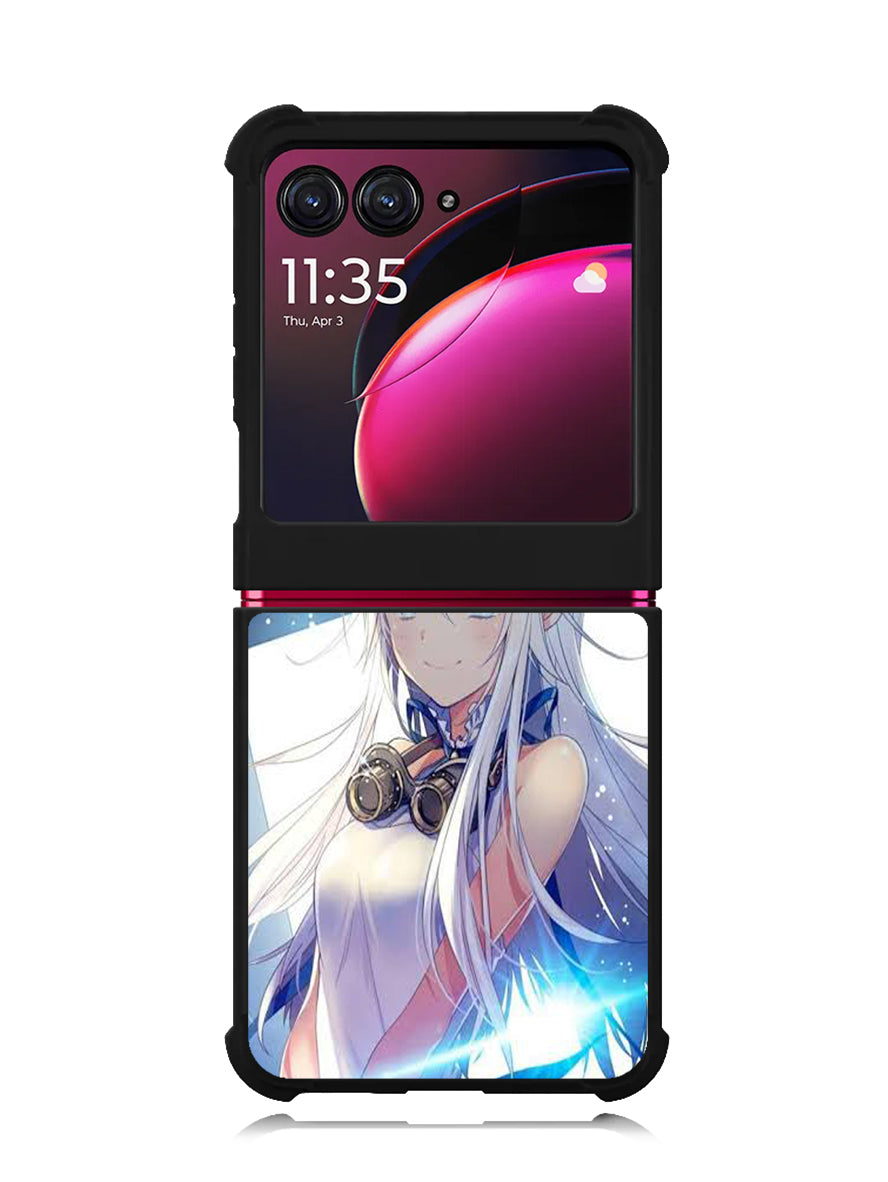 Blue Eyes Anime Girl XMotorola Moto Razr Plus 2023 , Moto Razr+ 2023 Case OV0734