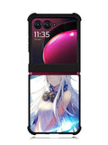 Blue Eyes Anime Girl XMotorola Moto Razr Plus 2023 , Moto Razr+ 2023 Case OV0734