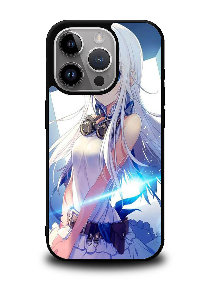 Blue Eyes Anime Girl XiPhone 16 Pro Case OV0734