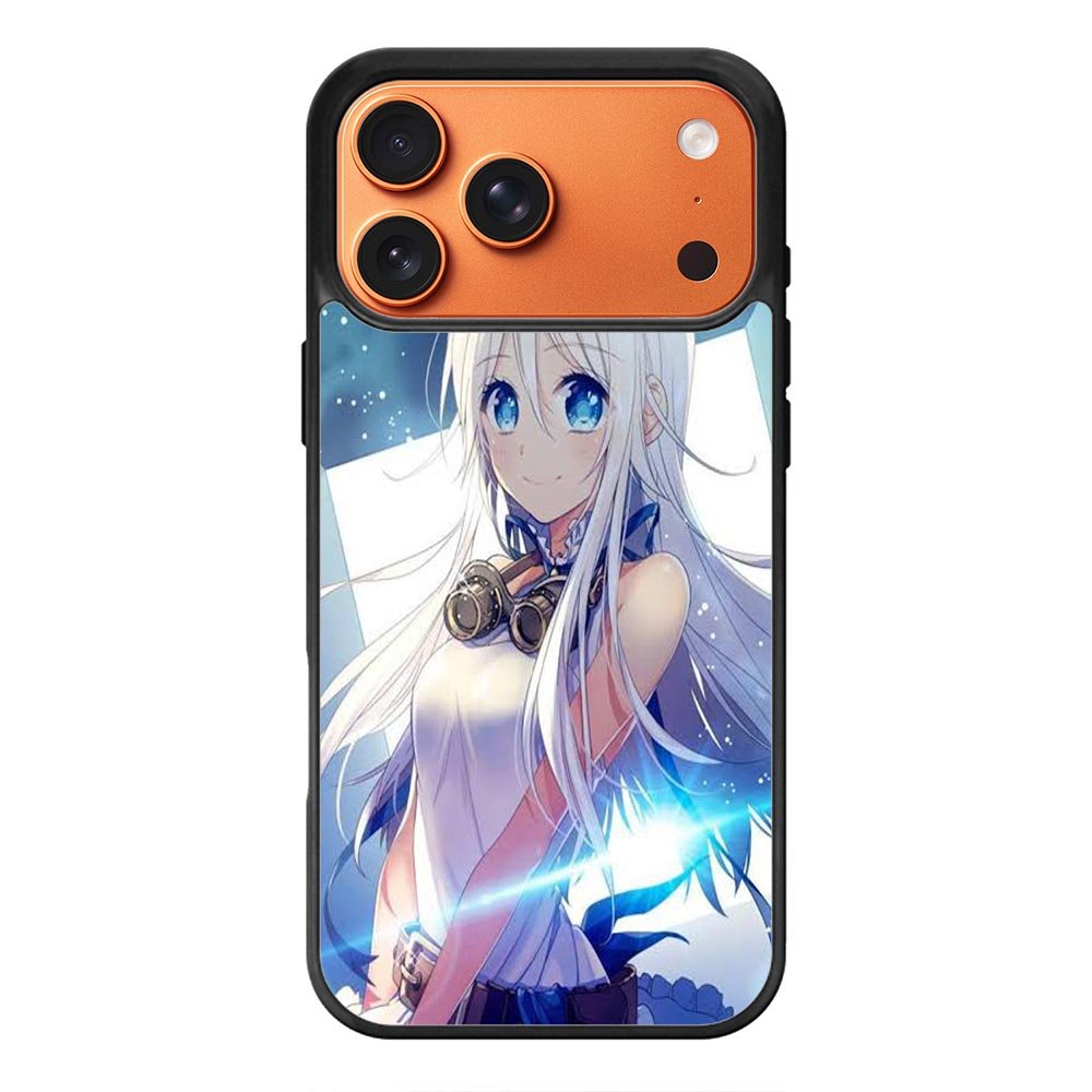 Blue Eyes Anime Girl XiPhone 17 Pro Max Case QC0734