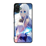 Blue Eyes Anime Girl XSamsung Galaxy A07 Case QC0734
