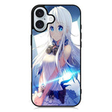 Blue Eyes Anime Girl XiPhone 16 Case QC0734