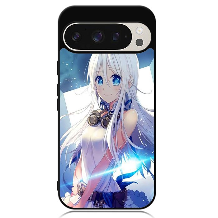 Blue Eyes Anime Girl XGoogle Pixel 9 | Pixel 9 Pro Case OV0734