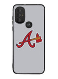 Atlanta Braves Logo 2nd Motorola Moto G Pure 2021 , Moto G Power 2022 Case