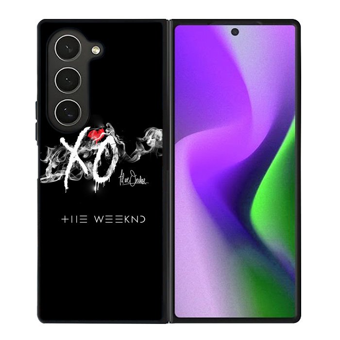 the weeknd xo logo Samsung Galaxy Z Fold 6 Case