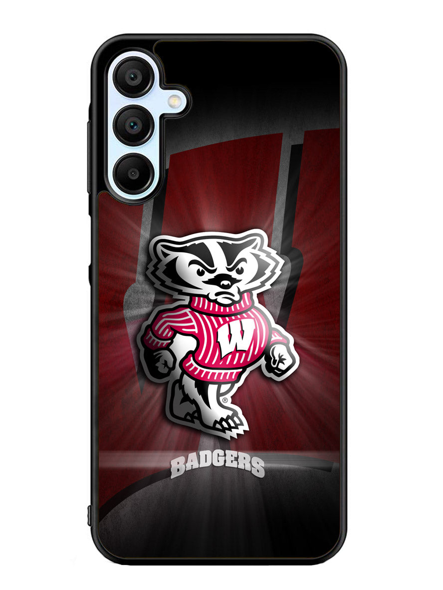 wisconsin badger logo Samsung Galaxy A25 5G Case