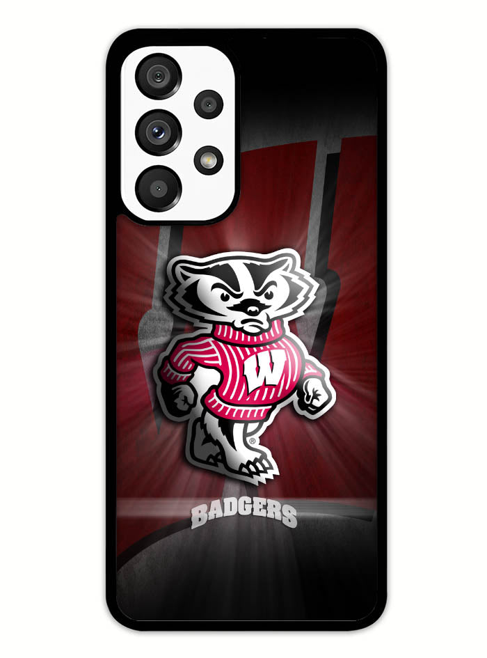 wisconsin badger logo Samsung Galaxy A53 5G Case
