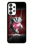 wisconsin badger logo Samsung Galaxy A53 5G Case