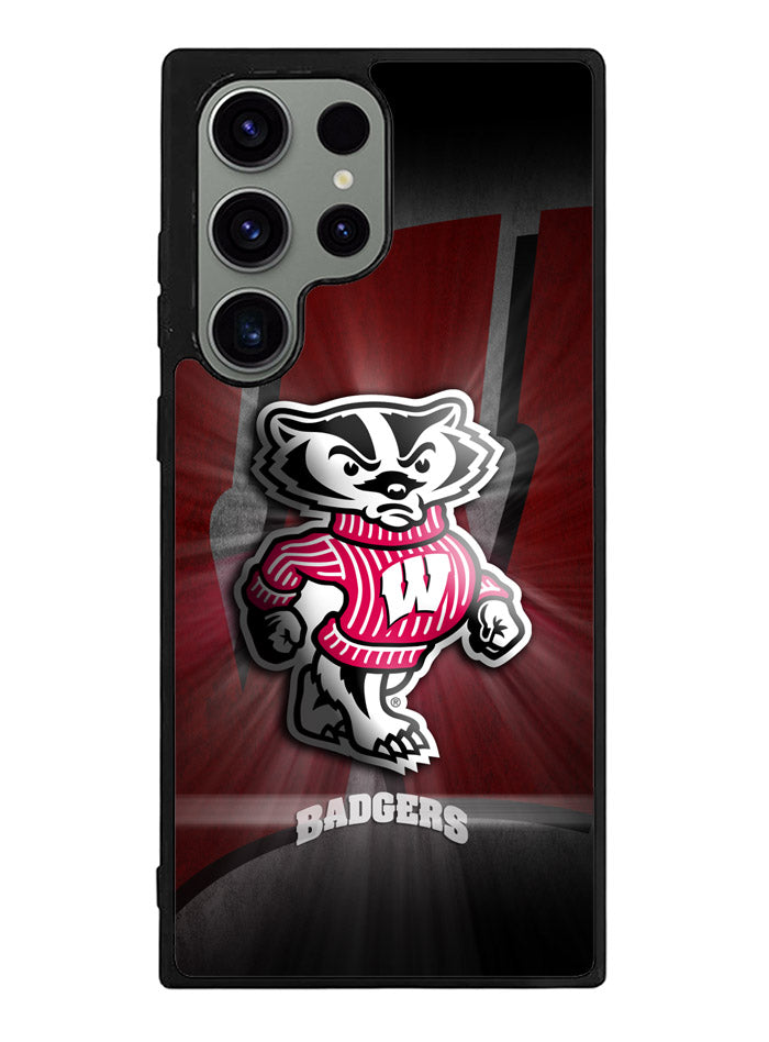 wisconsin badger logo Samsung Galaxy S23 Ultra 5G Case