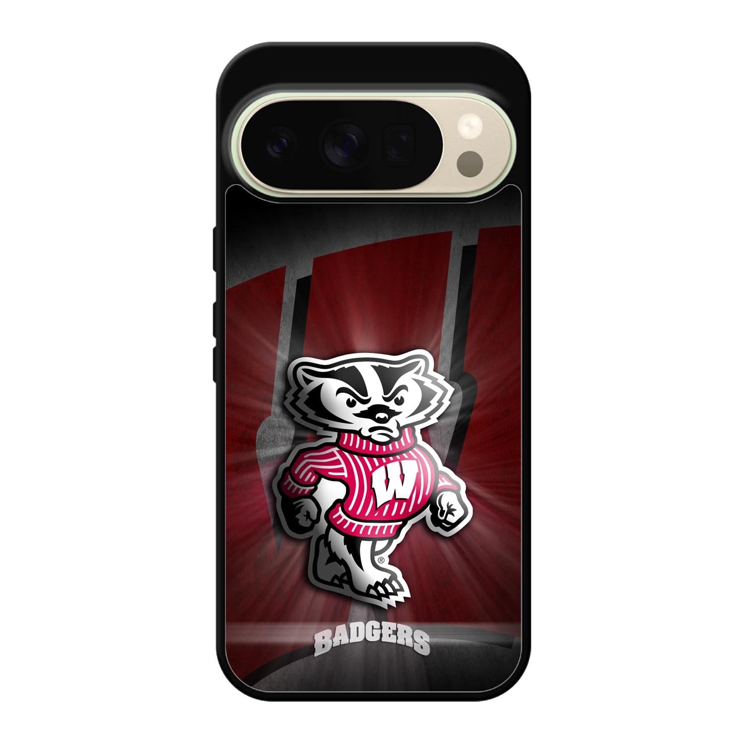 wisconsin badger logo Google Pixel 10 Pro XL Case
