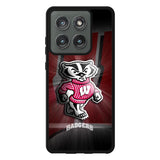 wisconsin badger logo Motorola Moto Edge 2025 Case