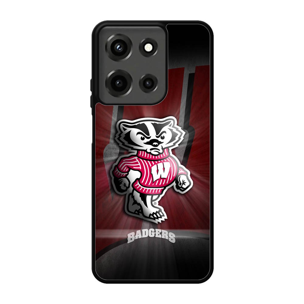 wisconsin badger logo Motorola Moto G 5G 2025 Case OV3488